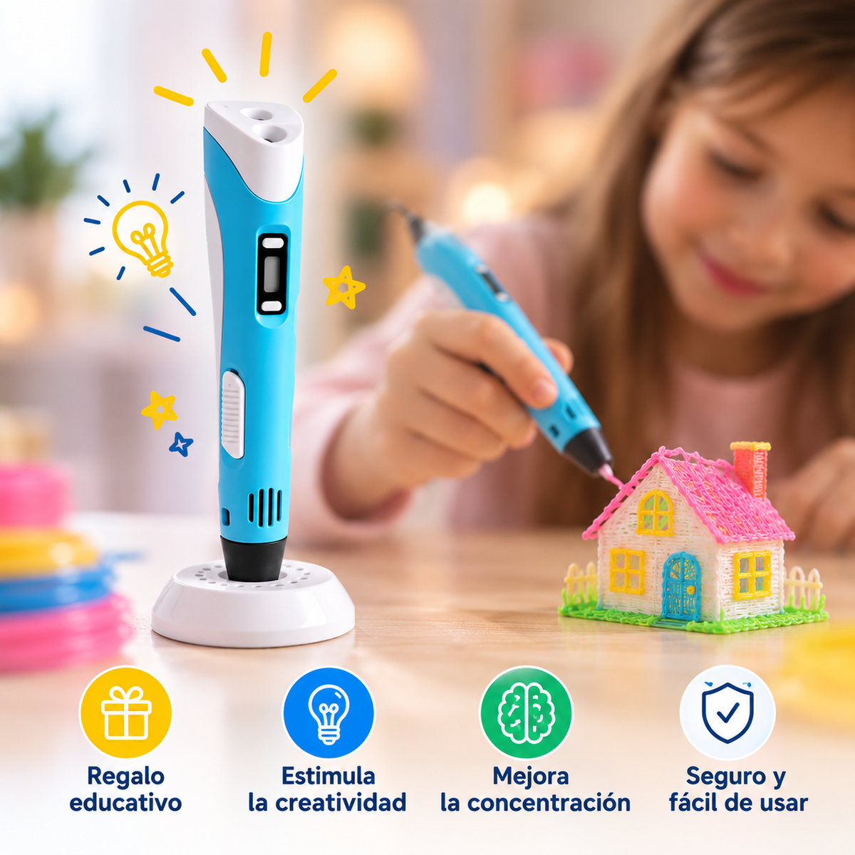 Bolígrafo Mágico FLIP 3D ImagineKids™