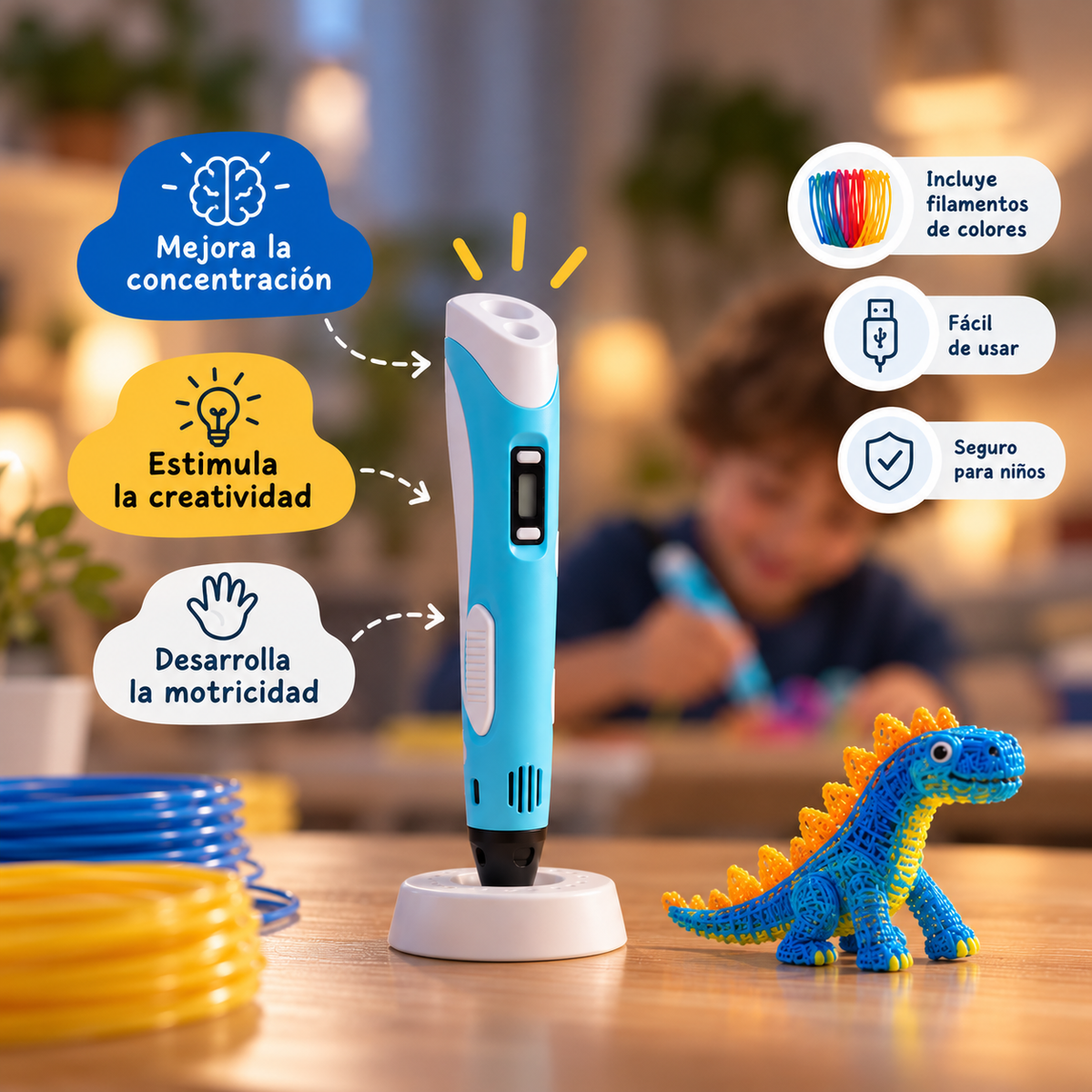 Bolígrafo Mágico FLIP 3D ImagineKids™